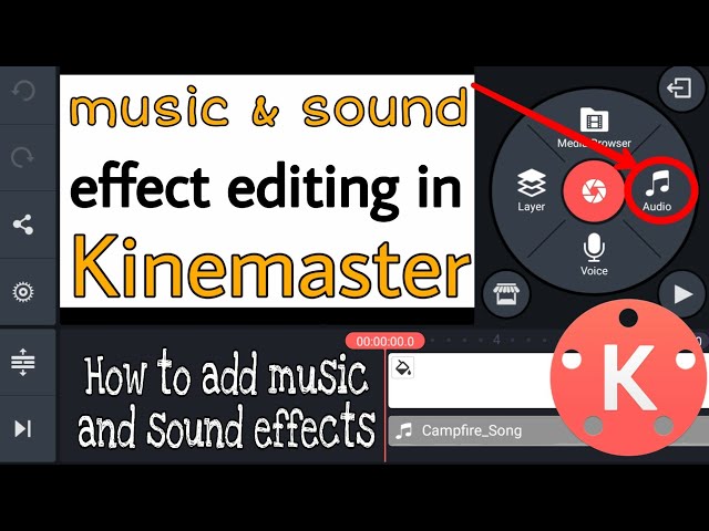 Audio effect - KineMaster Mod APK